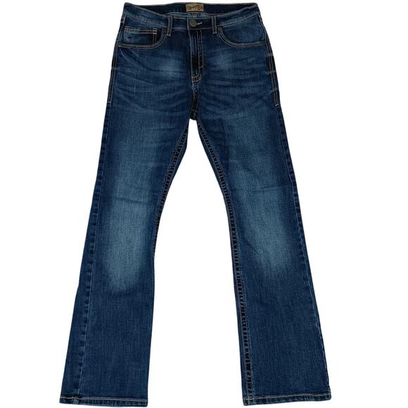 Wrangler 20X Vintage Boot Jeans Men's 32X33 Blue Cowboy Boot Cut Style 42 - Picture 2 of 13